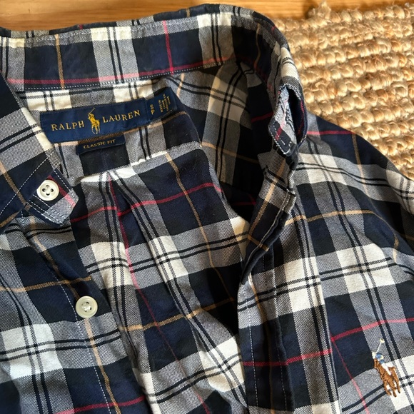 Ralph lauren plaid casual shirt - Picture 2 of 2
